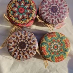 Different Designs and Scents Mandala Jar Soy Wax Candle 120gm each
