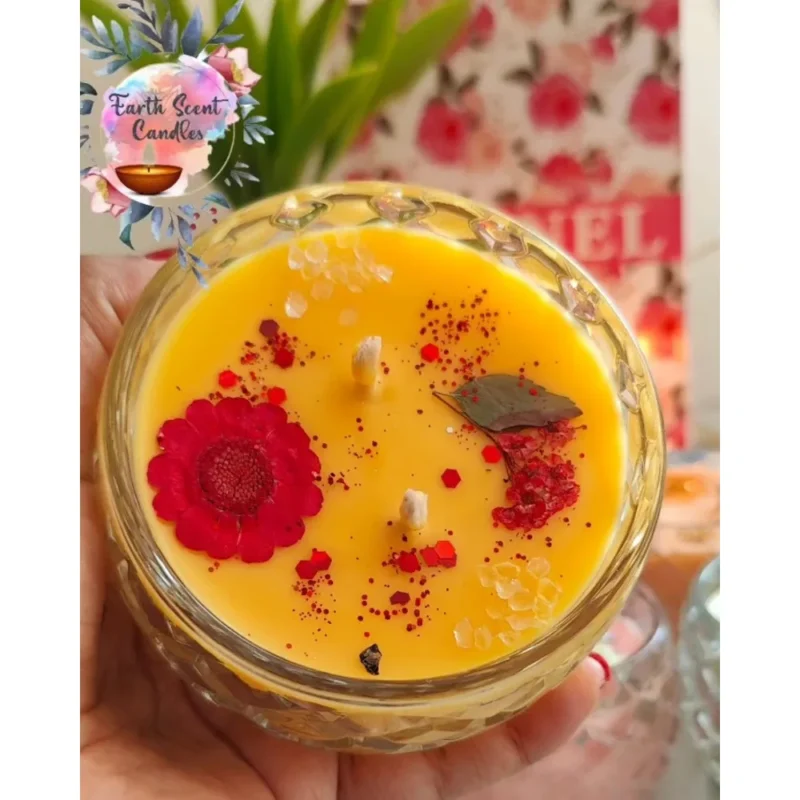 434030106_446248511251481_7132667389608400642_n Large Glass Container Soy Wax 200gm - Image 6