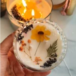 Large Glass Container Soy Wax 200gm