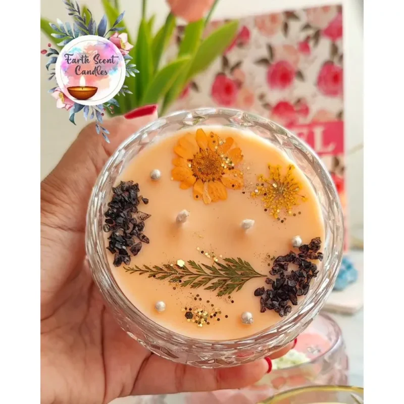 434490651_445959661280366_4123661300180441034_n Large Glass Container Soy Wax 200gm - Image 3