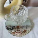 Resin Irregular Coaster Seashell white - Image 2