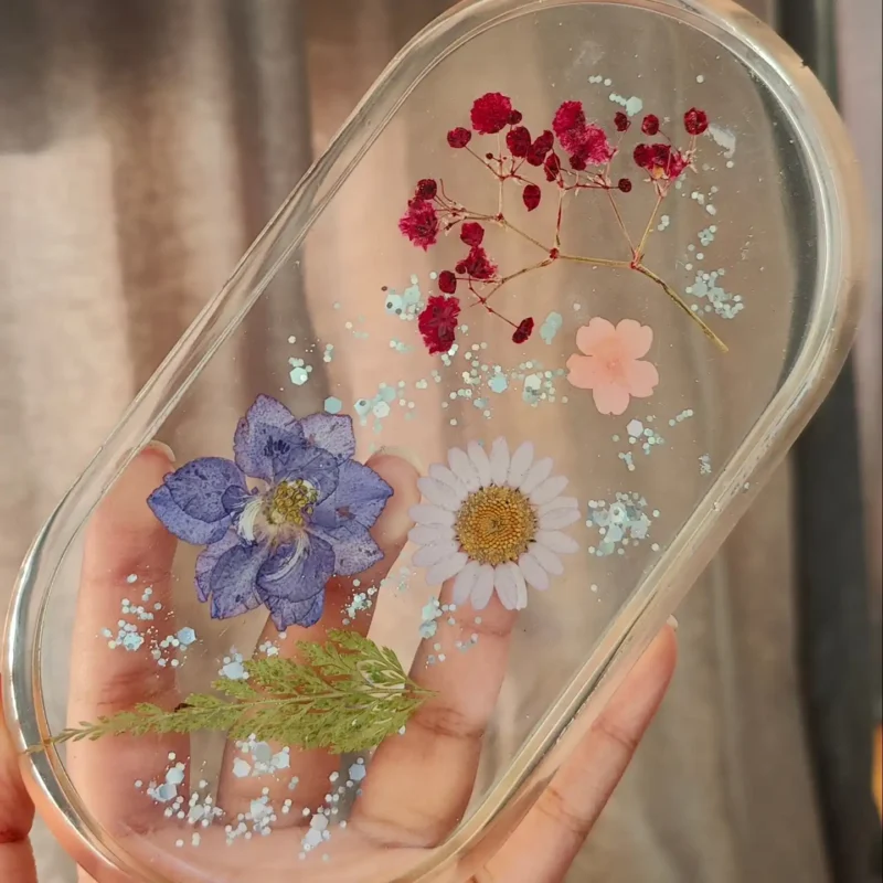 resin oval coaster resin oval coaster